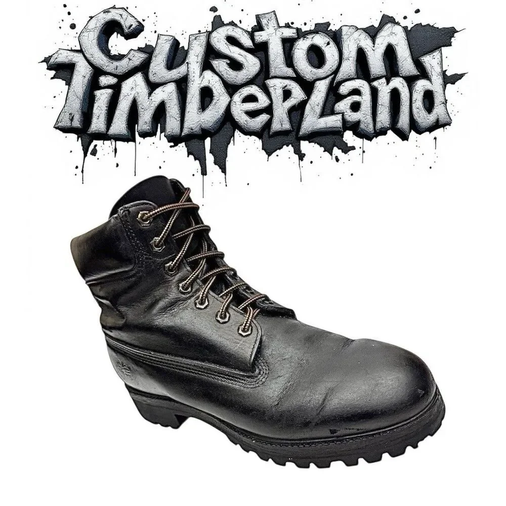 Timberland Mens Vintage 90s Custom Restored 169119 Made In USA Size 10 Medium